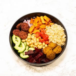 Falafel bowl deluxe