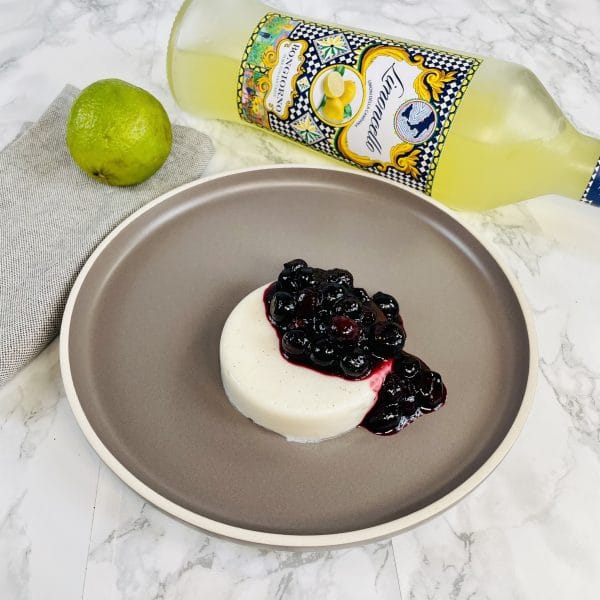 Panna cotta limoncello